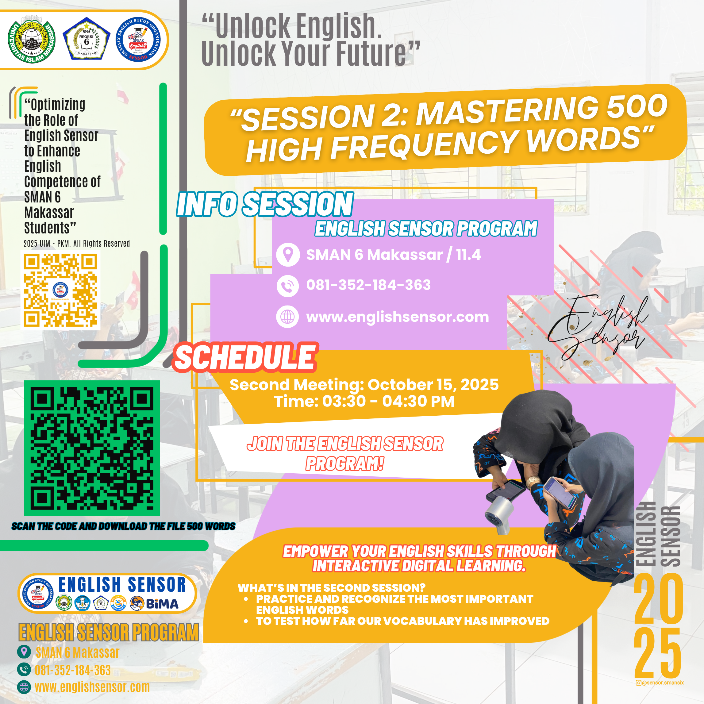 Session 2: Mastering 500 High Frequency Words
