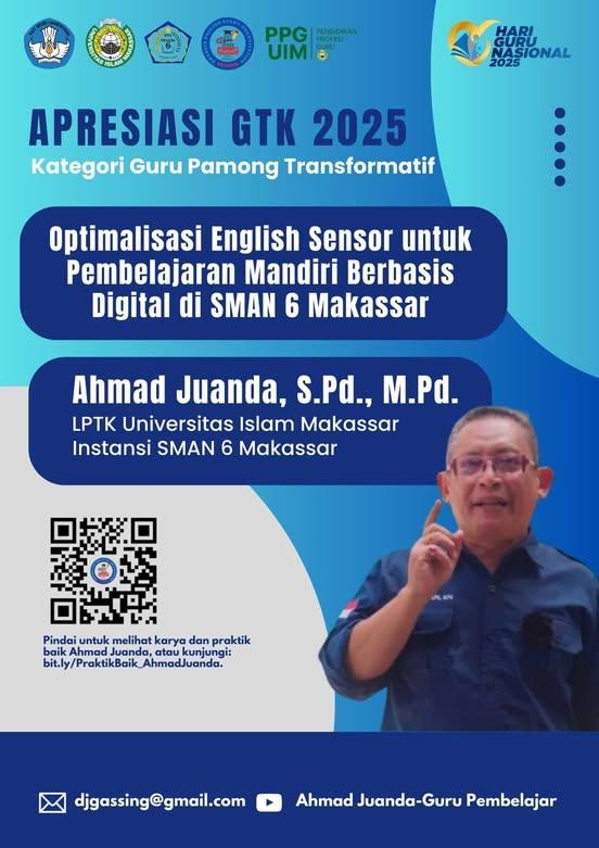 Apresiasi GTK 2025 Kategori Guru Pamong Transformatif